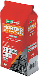 Mortier réfractaire - 5kg